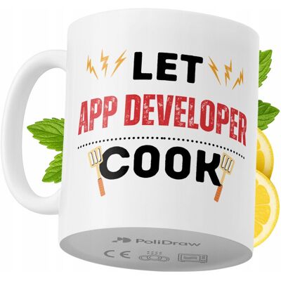OEM Mug Humoristique Pour Développeur D'Applications, Avec Un Texte Amusant Et Un Design Graphique Original. Idéal Pour Les Anniversaires, Les Fêtes Et Les Occasions Spéciales. Mug Premium Pour La Maison, - Publicité OEM Mug Humoristique Pour Développeur D'Applications, Avec Un Texte Amusant Et Un Design Graphique Original. Idéal Pour Les Anniversaires, Les Fêtes Et Les Occasions Spéciales. Mug Premium Pour La Maison, - Publicité