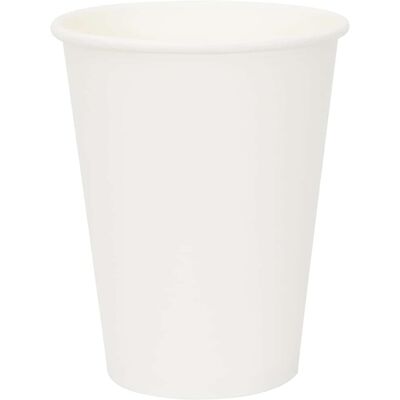 DESIGN IN Tasses À Café En Papier 1000 Pcs 12oz 300ml Blanc - Publicité DESIGN IN Tasses À Café En Papier 1000 Pcs 12oz 300ml Blanc - Publicité