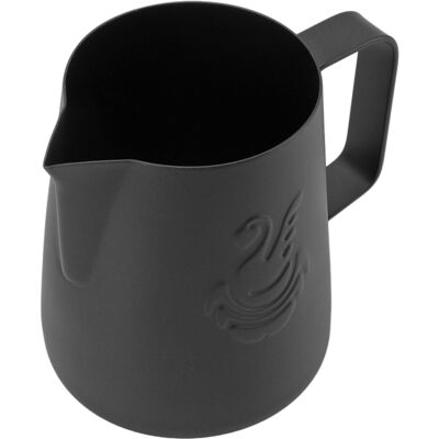 MCKENSA Pichet À Lait Multifonction En Acier Inoxydable 304 Avec Poignée, 420 Ml, Noir - Publicité MCKENSA Pichet À Lait Multifonction En Acier Inoxydable 304 Avec Poignée, 420 Ml, Noir - Publicité