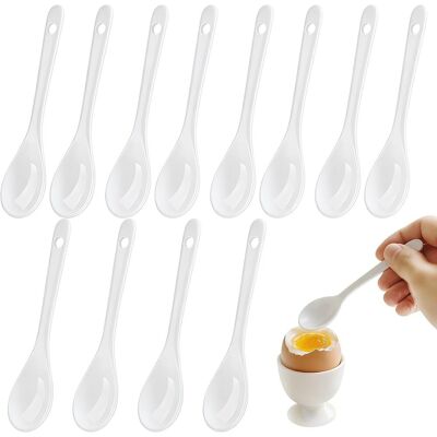 OEM Lot De 12 Cuillère,céramique,blanc,12.3cm,petit Trou,lave-vaisselle,café,thé,dessert - Publicité OEM Lot De 12 Cuillère,céramique,blanc,12.3cm,petit Trou,lave-vaisselle,café,thé,dessert - Publicité