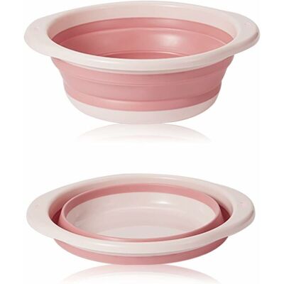 OEM Bassine Retractable, Bassine Pliable, Bol À Vaisselle Rond Pliable Moyen Multifonctionnel, Bol Pliable Portable Peu Encombrant Pour Laver Les Légumes, La Vaisselle, Sous-vêtement (rose) - Publicité OEM Bassine Retractable, Bassine Pliable, Bol À Vaisselle Rond Pliable Moyen Multifonctionnel, Bol Pliable Portable Peu Encombrant Pour Laver Les Légumes, La Vaisselle, Sous-vêtement (rose) - Publicité