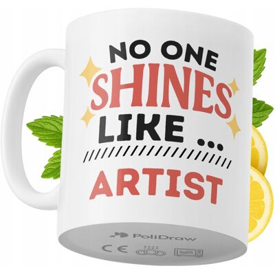 OEM Mug Humoristique Pour Artiste, Avec Un Texte Amusant Et Un Design Graphique Original. Idéal Pour Les Anniversaires, Les Fêtes Et Les Occasions Spéciales. Mug Premium Pour La Maison, Le Bureau Et Le Tr - Publicité OEM Mug Humoristique Pour Artiste, Avec Un Texte Amusant Et Un Design Graphique Original. Idéal Pour Les Anniversaires, Les Fêtes Et Les Occasions Spéciales. Mug Premium Pour La Maison, Le Bureau Et Le Tr - Publicité