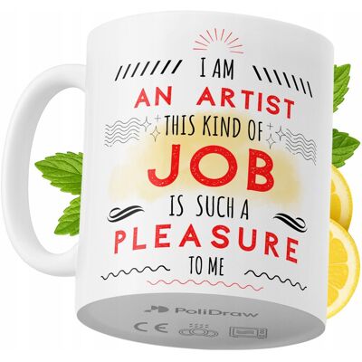 OEM Mug Humoristique Pour Artiste, Avec Un Texte Amusant Et Un Design Graphique Original. Idéal Pour Les Anniversaires, Les Fêtes Et Les Occasions Spéciales. Mug Premium Pour La Maison, Le Bureau Et Le Tr - Publicité OEM Mug Humoristique Pour Artiste, Avec Un Texte Amusant Et Un Design Graphique Original. Idéal Pour Les Anniversaires, Les Fêtes Et Les Occasions Spéciales. Mug Premium Pour La Maison, Le Bureau Et Le Tr - Publicité