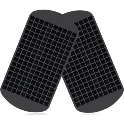 OEM Lot De 2 Bacs À Glaçons En Silicone Pour 160 Glaçons, Pour Cuisine, Lait, Cocktails, Whisky, Bières, Fruits, Faciles À Retirer, Empilable, Reutilisable, Bac Glaçon Bébé, 1 X 1 Cm Mini-glaçons - Publicité OEM Lot De 2 Bacs À Glaçons En Silicone Pour 160 Glaçons, Pour Cuisine, Lait, Cocktails, Whisky, Bières, Fruits, Faciles À Retirer, Empilable, Reutilisable, Bac Glaçon Bébé, 1 X 1 Cm Mini-glaçons - Publicité