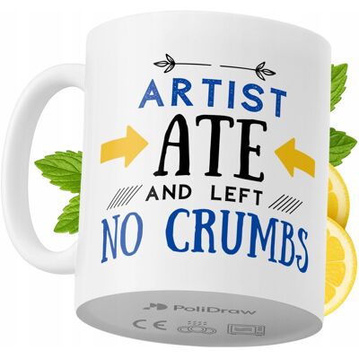 OEM Mug Humoristique Pour Artiste, Avec Un Texte Amusant Et Un Design Graphique Original. Idéal Pour Les Anniversaires, Les Fêtes Et Les Occasions Spéciales. Mug Premium Pour La Maison, Le Bureau Et Le Tr - Publicité OEM Mug Humoristique Pour Artiste, Avec Un Texte Amusant Et Un Design Graphique Original. Idéal Pour Les Anniversaires, Les Fêtes Et Les Occasions Spéciales. Mug Premium Pour La Maison, Le Bureau Et Le Tr - Publicité