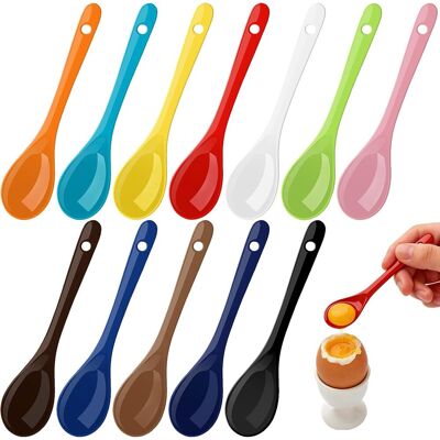SUPERWISE 12 Petite Cuillère En Ceramique, 12cm Reutilisable Petite Cuillère À Dessert, Cuillère À Cafe Colorées Petites Cuillères À Thé En Céramique Cuillère À Glace Pour Thé Café Yaourt Dessert - Publicité SUPERWISE 12 Petite Cuillère En Ceramique, 12cm Reutilisable Petite Cuillère À Dessert, Cuillère À Cafe Colorées Petites Cuillères À Thé En Céramique Cuillère À Glace Pour Thé Café Yaourt Dessert - Publicité