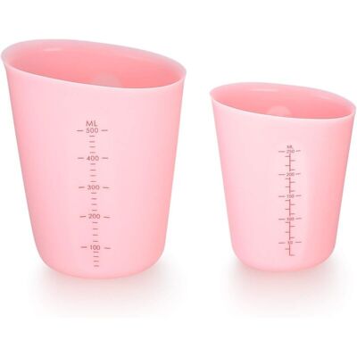 OEM Tasses À Mesurer En Silicone 250 Ml + 500 Ml – Lot De 2 Avec Graduation Précise Pour Résine Époxy, Bricolage Et Laboratoire - Publicité OEM Tasses À Mesurer En Silicone 250 Ml + 500 Ml – Lot De 2 Avec Graduation Précise Pour Résine Époxy, Bricolage Et Laboratoire - Publicité