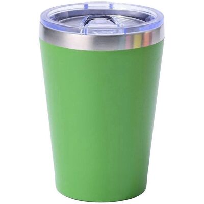 FLAMMKRAFT Mug Isotherme De Voyage Portable 35 Cl En Acier Inoxydable Double Paroi Avec Réservoir D'Air. Publicité FLAMMKRAFT Mug Isotherme De Voyage Portable 35 Cl En Acier Inoxydable Double Paroi Avec Réservoir D'Air. Publicité
