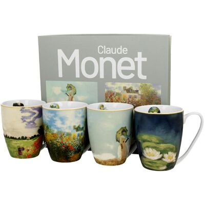 OEM Lot De 4 Tasses Claude Monet 350 Ml - Publicité OEM Lot De 4 Tasses Claude Monet 350 Ml - Publicité