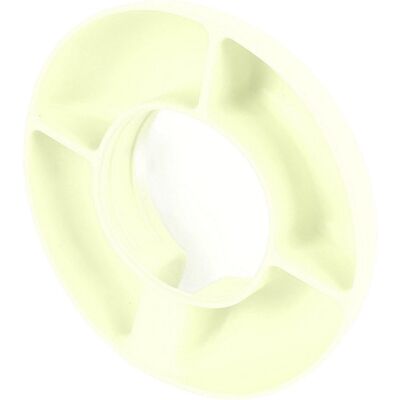 MCKENSA Bol À Goûter Rond En Silicone À 4 Compartiments, Réutilisable, Pour Tasse De 1,2 L (40 Oz), Idéal Pour Regarder Des Films, Jouer À Des Jeux Ou Lire. Couleur Beige. Publicité MCKENSA Bol À Goûter Rond En Silicone À 4 Compartiments, Réutilisable, Pour Tasse De 1,2 L (40 Oz), Idéal Pour Regarder Des Films, Jouer À Des Jeux Ou Lire. Couleur Beige. Publicité