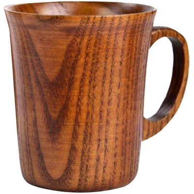 ALLAUVE Mug Jujube En Bois, Tasse À Café Ou À Bière, Tasse En Bois Artisanale Avec Anse - Publicité ALLAUVE Mug Jujube En Bois, Tasse À Café Ou À Bière, Tasse En Bois Artisanale Avec Anse - Publicité