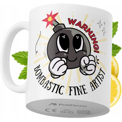 OEM Mug Humoristique Pour Artiste, Avec Un Texte Amusant Et Un Design Graphique Original. Idéal Pour Les Anniversaires, Les Fêtes Et Les Occasions Spéciales. Mug Premium Pour La Maison, Le Bureau Et Le Tr - Publicité OEM Mug Humoristique Pour Artiste, Avec Un Texte Amusant Et Un Design Graphique Original. Idéal Pour Les Anniversaires, Les Fêtes Et Les Occasions Spéciales. Mug Premium Pour La Maison, Le Bureau Et Le Tr - Publicité