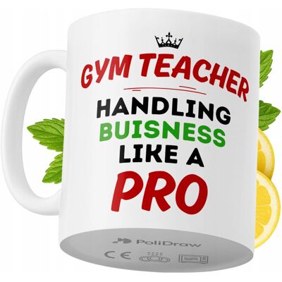OEM Mug Humoristique Pour Prof De Gym, Avec Un Texte Amusant Et Un Design Graphique Original. Idéal Pour Les Anniversaires, Les Fêtes Et Les Jours Fériés. Mug Premium Pour Toutes Les Occasions Spéciales, - Publicité OEM Mug Humoristique Pour Prof De Gym, Avec Un Texte Amusant Et Un Design Graphique Original. Idéal Pour Les Anniversaires, Les Fêtes Et Les Jours Fériés. Mug Premium Pour Toutes Les Occasions Spéciales, - Publicité
