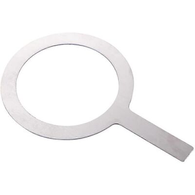 LISATR Anneau En Acier Inoxydable Pour Tasse À Lait, Couvercle De Protection Pour Bord De Tasse À Lait, Idéal Pour Les Salons De Thé, Les Pâtisseries Et Les Cafés (ouverture N° 2,95)-16100.2cm - Publicité LISATR Anneau En Acier Inoxydable Pour Tasse À Lait, Couvercle De Protection Pour Bord De Tasse À Lait, Idéal Pour Les Salons De Thé, Les Pâtisseries Et Les Cafés (ouverture N° 2,95)-16100.2cm - Publicité