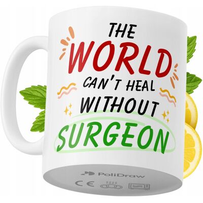 OEM Mug Humoristique Pour Chirurgien, Avec Texte Amusant Et Design Graphique. Idéal Pour Les Anniversaires, Les Fêtes Et Les Occasions Spéciales. Mug Premium Pour La Maison, Le Bureau Et Le Travail. Blanc - Publicité OEM Mug Humoristique Pour Chirurgien, Avec Texte Amusant Et Design Graphique. Idéal Pour Les Anniversaires, Les Fêtes Et Les Occasions Spéciales. Mug Premium Pour La Maison, Le Bureau Et Le Travail. Blanc - Publicité
