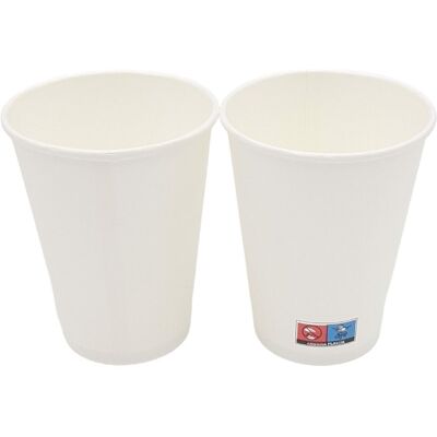 OEM Gobelets En Papier Blanc 300 Ml Enjoy Drink Go 50 Pièces Sup - Publicité OEM Gobelets En Papier Blanc 300 Ml Enjoy Drink Go 50 Pièces Sup - Publicité