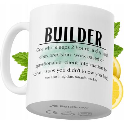 OEM Mug Humoristique Pour Les Ouvriers Du Bâtiment, Avec Un Texte Amusant Et Un Design Graphique Original. Idéal Pour Les Anniversaires, Les Fêtes Et Autres Occasions Spéciales. Mug Premium Pour La Maison - Publicité OEM Mug Humoristique Pour Les Ouvriers Du Bâtiment, Avec Un Texte Amusant Et Un Design Graphique Original. Idéal Pour Les Anniversaires, Les Fêtes Et Autres Occasions Spéciales. Mug Premium Pour La Maison - Publicité