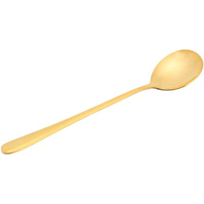 MRTRS Cuillère À Long Manche En Laiton Poli Doré, Résistant À La Rouille (idéale Pour Les Restaurants Et Les Réceptions) - Publicité MRTRS Cuillère À Long Manche En Laiton Poli Doré, Résistant À La Rouille (idéale Pour Les Restaurants Et Les Réceptions) - Publicité