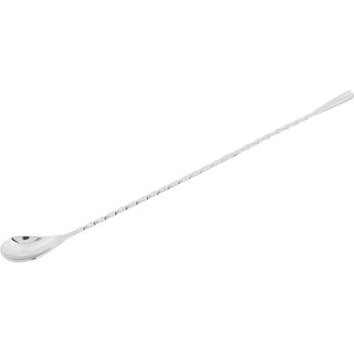 MCKENSA Cuillère À Mélanger En Acier Inoxydable À Long Manche, Cuillère À Cocktail, Accessoires De Barman, Argent - Publicité MCKENSA Cuillère À Mélanger En Acier Inoxydable À Long Manche, Cuillère À Cocktail, Accessoires De Barman, Argent - Publicité