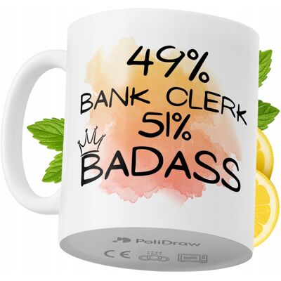 OEM Mug Humoristique Pour Employé De Banque, Avec Un Texte Amusant Et Un Design Graphique Original. Idéal Pour Les Anniversaires, Les Fêtes Et Les Occasions Spéciales. Mug Premium Pour La Maison, Le Burea - Publicité OEM Mug Humoristique Pour Employé De Banque, Avec Un Texte Amusant Et Un Design Graphique Original. Idéal Pour Les Anniversaires, Les Fêtes Et Les Occasions Spéciales. Mug Premium Pour La Maison, Le Burea - Publicité