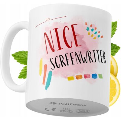 OEM Mug Humoristique Pour Scénariste, Avec Texte Amusant Et Design Graphique. Idéal Pour Les Anniversaires, Les Fêtes Et Les Occasions Spéciales. Mug Premium Pour La Maison, Le Bureau Et Le Travail. Blanc - Publicité OEM Mug Humoristique Pour Scénariste, Avec Texte Amusant Et Design Graphique. Idéal Pour Les Anniversaires, Les Fêtes Et Les Occasions Spéciales. Mug Premium Pour La Maison, Le Bureau Et Le Travail. Blanc - Publicité