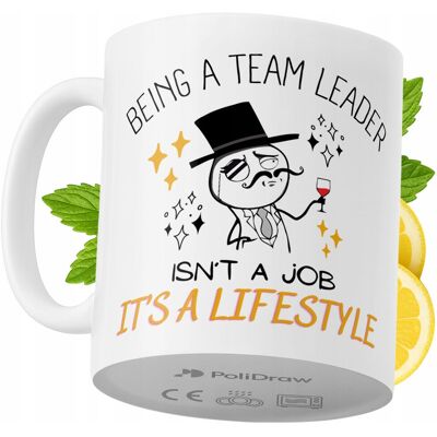 OEM Mug Humoristique Pour Chef D'Équipe, Avec Un Texte Amusant Et Un Design Graphique Original. Idéal Pour Les Anniversaires, Les Fêtes Et Les Occasions Spéciales. Mug Premium Pour La Maison, Le Bureau Et - Publicité OEM Mug Humoristique Pour Chef D'Équipe, Avec Un Texte Amusant Et Un Design Graphique Original. Idéal Pour Les Anniversaires, Les Fêtes Et Les Occasions Spéciales. Mug Premium Pour La Maison, Le Bureau Et - Publicité