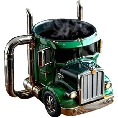 XISRENS Tasse À Café En Acier Inoxydable En Forme De Voiture, Cadeau Pour Les Passionnés De Voitures, Sous-verres Non Inclus, Vert - Publicité XISRENS Tasse À Café En Acier Inoxydable En Forme De Voiture, Cadeau Pour Les Passionnés De Voitures, Sous-verres Non Inclus, Vert - Publicité