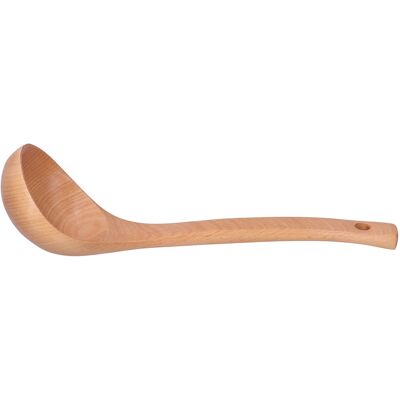 MCKENSA Cuillère À Soupe En Bois Avec Trou De Suspension, Long Manche, Légère, 27,5 X 7,5 Cm / 10,8 X 2,9 Pouces - Publicité MCKENSA Cuillère À Soupe En Bois Avec Trou De Suspension, Long Manche, Légère, 27,5 X 7,5 Cm / 10,8 X 2,9 Pouces - Publicité