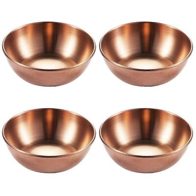 LISATR Plateau De Service De 4 Pièces Pour Apéritifs, Coupelles À Sauce Simples, Assiettes À Épices Miniatures-8x8x2.5cm - Publicité LISATR Plateau De Service De 4 Pièces Pour Apéritifs, Coupelles À Sauce Simples, Assiettes À Épices Miniatures-8x8x2.5cm - Publicité
