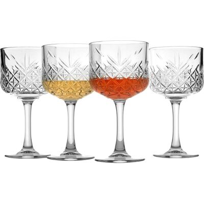 OEM Set 4 Verres, Gin Et Tonic, Capacité 55cl, Verre Transparent, Pour Table À Manger - Publicité OEM Set 4 Verres, Gin Et Tonic, Capacité 55cl, Verre Transparent, Pour Table À Manger - Publicité