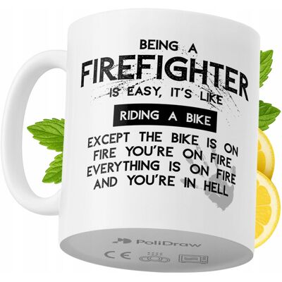 OEM Mug Humoristique Pour Pompier, Avec Un Texte Amusant Et Un Design Graphique Original. Idéal Pour Les Anniversaires, Les Fêtes Et Les Occasions Spéciales. Mug Premium Pour La Maison, Le Bureau Et Le Tr - Publicité OEM Mug Humoristique Pour Pompier, Avec Un Texte Amusant Et Un Design Graphique Original. Idéal Pour Les Anniversaires, Les Fêtes Et Les Occasions Spéciales. Mug Premium Pour La Maison, Le Bureau Et Le Tr - Publicité