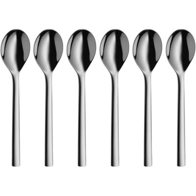 OEM Lot De 6 Cuillères À Café, Acier Inoxydable Cromargan, Poli, 13,5 Cm, Passe Au Lave-vaisselle, Pour Café Et Dessert - Publicité OEM Lot De 6 Cuillères À Café, Acier Inoxydable Cromargan, Poli, 13,5 Cm, Passe Au Lave-vaisselle, Pour Café Et Dessert - Publicité