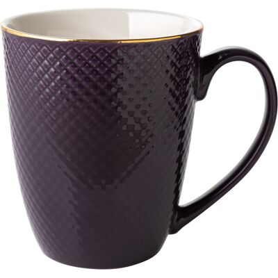 OEM Mug En Porcelaine Florina Tiffany 400 Ml Violet - Publicité OEM Mug En Porcelaine Florina Tiffany 400 Ml Violet - Publicité