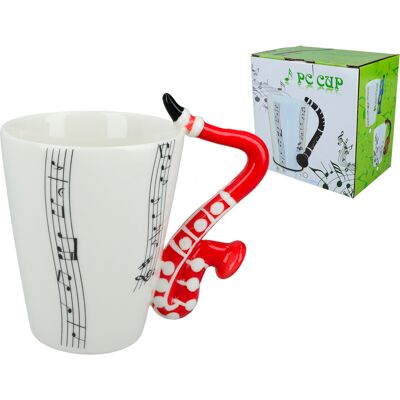 OEM Mug Musical - Saxophone - Publicité OEM Mug Musical - Saxophone - Publicité