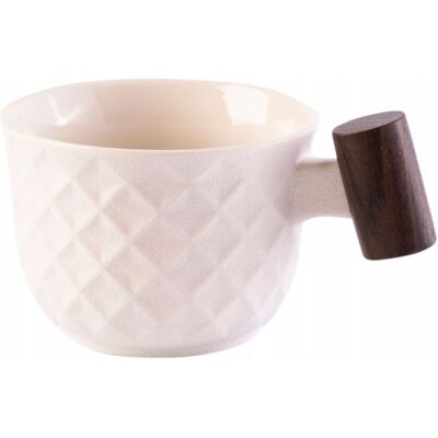 OEM Tasse En Porcelaine De 180 Ml Pour Thé Et Café, Blanche Moderne - Publicité OEM Tasse En Porcelaine De 180 Ml Pour Thé Et Café, Blanche Moderne - Publicité