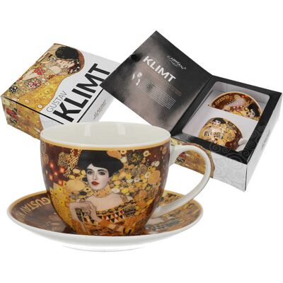 OEM Tasse Et Soucoupe - G. Klimt, Adela (carmani) - Publicité OEM Tasse Et Soucoupe - G. Klimt, Adela (carmani) - Publicité