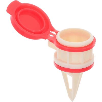 LISATR Déviateur De Boisson Avec Extension Amovible Pour Boissons Lactées Et Laitières, Bec Verseur Avec Couvercle-6.00x3.00x3.00cm-red - Publicité LISATR Déviateur De Boisson Avec Extension Amovible Pour Boissons Lactées Et Laitières, Bec Verseur Avec Couvercle-6.00x3.00x3.00cm-red - Publicité