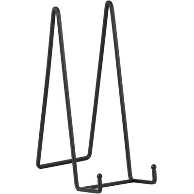SCORPIO Support Pour Assiette Décorative - Chevalet En Métal - Support Pour Cadre Photo - Chevalets De Table Pour Très Grandes Assiettes - Noir - Lot De 2 - 30 Cm - Publicité SCORPIO Support Pour Assiette Décorative - Chevalet En Métal - Support Pour Cadre Photo - Chevalets De Table Pour Très Grandes Assiettes - Noir - Lot De 2 - 30 Cm - Publicité