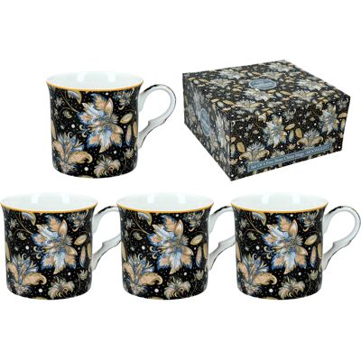 OEM Ensemble De 4 Tasses - Clair De Lune (fbch) - Publicité OEM Ensemble De 4 Tasses - Clair De Lune (fbch) - Publicité