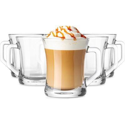 OEM 6 Verre, Poignée, 200 Ml, Robuste, Lavable Lave-vaisselle, Transparent, Thé Café - Publicité OEM 6 Verre, Poignée, 200 Ml, Robuste, Lavable Lave-vaisselle, Transparent, Thé Café - Publicité