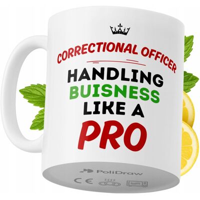 OEM Mug Humoristique Pour Agent Correctionnel, Avec Texte Amusant Et Design Graphique. Idéal Pour Les Anniversaires, Les Fêtes Et Les Jours Fériés. Mug Premium Pour Occasions Spéciales, À La Maison Ou Au - Publicité OEM Mug Humoristique Pour Agent Correctionnel, Avec Texte Amusant Et Design Graphique. Idéal Pour Les Anniversaires, Les Fêtes Et Les Jours Fériés. Mug Premium Pour Occasions Spéciales, À La Maison Ou Au - Publicité