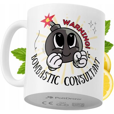 OEM Mug Humoristique Pour Consultant, Avec Texte Amusant Et Design Graphique, Idéal Pour Les Anniversaires, Les Fêtes Et Les Jours Fériés. Mug Premium Pour Occasions Spéciales, À La Maison Ou Au Bureau. B - Publicité OEM Mug Humoristique Pour Consultant, Avec Texte Amusant Et Design Graphique, Idéal Pour Les Anniversaires, Les Fêtes Et Les Jours Fériés. Mug Premium Pour Occasions Spéciales, À La Maison Ou Au Bureau. B - Publicité