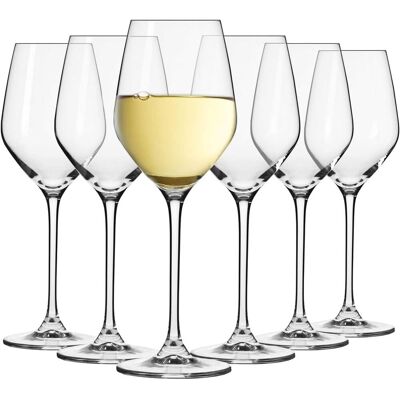 OEM Lot De 6 Verre À Vin Blanc,200 Ml,cristal Sans Plomb,bol Conique,compatible Lave-vaisselle,maison Restaurant Fête - Publicité OEM Lot De 6 Verre À Vin Blanc,200 Ml,cristal Sans Plomb,bol Conique,compatible Lave-vaisselle,maison Restaurant Fête - Publicité