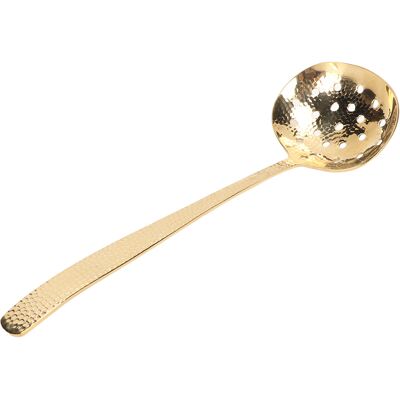 MRTRS Louche En Laiton Durable, Élégante Finition Dorée Brillante, Poids Équilibré, Louche Multifonctionnelle Pour La Cuisine Domestique. Publicité MRTRS Louche En Laiton Durable, Élégante Finition Dorée Brillante, Poids Équilibré, Louche Multifonctionnelle Pour La Cuisine Domestique. Publicité
