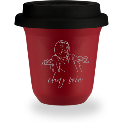 OEM Mug Rouge « Fuck It » De 150 Ml Avec Couvercle Noir - Publicité OEM Mug Rouge « Fuck It » De 150 Ml Avec Couvercle Noir - Publicité
