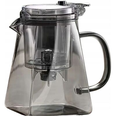 OEM Pichet En Verre Résistant À La Chaleur Pour Thé, Café, Herbes, Avec Distributeur Et Infuseur - Publicité OEM Pichet En Verre Résistant À La Chaleur Pour Thé, Café, Herbes, Avec Distributeur Et Infuseur - Publicité