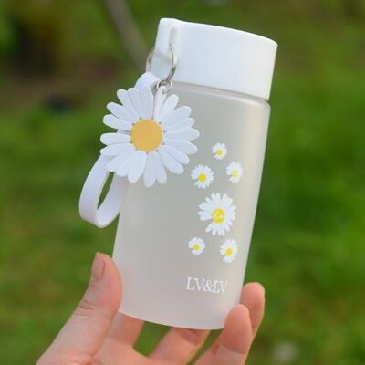 Cellfast Gobelet À Eau 480 Ml En Plastique Givré Daisy Portable Blanc - Publicité Cellfast Gobelet À Eau 480 Ml En Plastique Givré Daisy Portable Blanc - Publicité