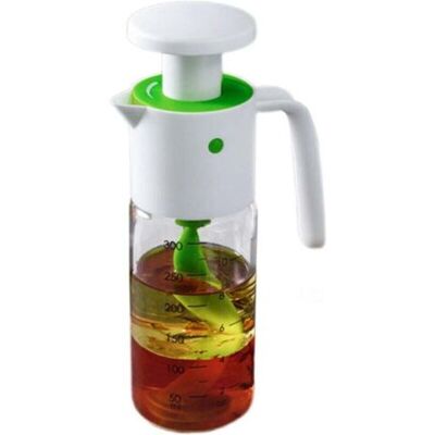 ABYSSE Salade Vinaigrette Mélangeur Bouteille 300ml Pressing Cup Pour Ketchup De Stockage De Jus - Publicité ABYSSE Salade Vinaigrette Mélangeur Bouteille 300ml Pressing Cup Pour Ketchup De Stockage De Jus - Publicité