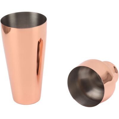MCKENSA Shaker À Cocktail En Acier Inoxydable 304, Style Français, Couleur Or Rose, Idéal Pour Les Cocktails. Publicité MCKENSA Shaker À Cocktail En Acier Inoxydable 304, Style Français, Couleur Or Rose, Idéal Pour Les Cocktails. Publicité