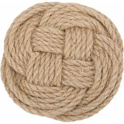 Melissa Support De Pot Tapis Antidérapant Jute Tissé Dessous De Plat Moderne Épaissir Isolation Thermique Marron Sous-verres Pour Tasse Plat Pan Salle À Manger Cuisine (marron, Rond) - Publicité Melissa Support De Pot Tapis Antidérapant Jute Tissé Dessous De Plat Moderne Épaissir Isolation Thermique Marron Sous-verres Pour Tasse Plat Pan Salle À Manger Cuisine (marron, Rond) - Publicité